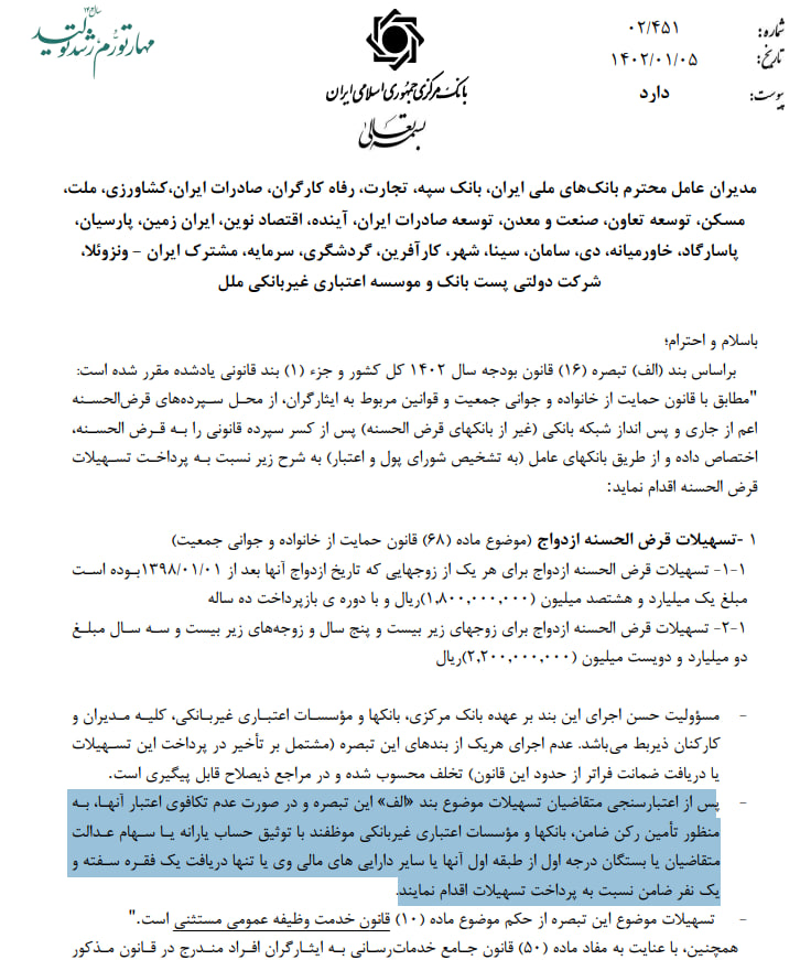 شرایط ضامن برای وام ازدواج